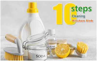 10 ขั้นตอนแสนง่าย ทำความสะอาดซิงค์ล้างจาน สะอาดเอี่ยม