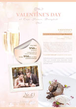 วาเลนไทน์แสนโรแมนติก พาคนรู้ใจมาดินเนอร์ใต้แสงเทียนที่ห้องอาหารเลอ มาแรงน์ โรงแรมเคป ราชา