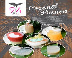 ดื่มด่ำรสสัมผัสจากธรรมชาติ เอาใจคนรักน้ำมะพร้าวกับเครื่องดื่มหลากรสที่ 94 บาร์