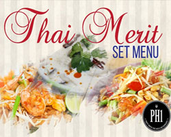 อร่อยเซ็ตเมนูอาหารไทยแถมได้อิ่มบุญ โรงแรมสยาม แอ็ท สยาม