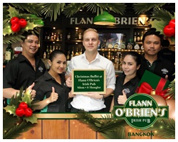 ฟลาน โอเบรียนส์ไอริชผับ ชวนฉลองเทศกาลคริสต์มาสด้วยบุฟเฟ่ต์จัดเต็มแบบไอริช