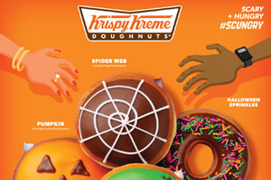 คริสปี้ ครีม ต้อนรับฮาโลวีนสุดหรรษา ยกขบวนโดนัทปีศาจน้อยส่งต่อความอร่อยถึง 4 แบบ