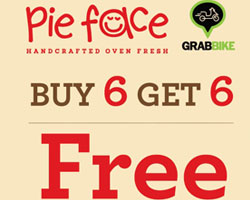 พาย เฟสซ์ ร่วมกับ แกร็บ ไบค์ จัดเต็มความอร่อยแบบยกกำลังสาม