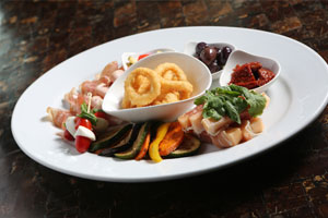Antipasto นานาของทานเล่นสไตล์อิตาเลียน ณ ห้องอาหารจิออร์จิโอ โรงแรมรอยัล ออคิด เชอราตัน