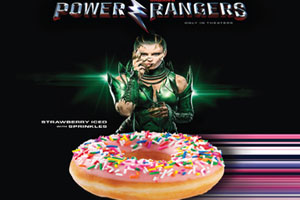 คริสปี้ ครีม เสิร์ฟความอร่อยแบบตื่นตาตื่นใจไปกับ  'พาวเวอร์ เรนเจอร์ส โดนัท'