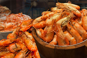 กุ้งกลางกรุง ที่ เดอะ สแควร์ โรงแรม โนโวเทล กรุงเทพ สยามสแควร์ 