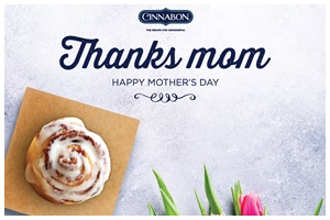 Thanks Mom ด้วยขนมแสนอร่อย  ไปกับ 'ซินนาบอน' ซินมอนโรลที่อร่อยที่สุดในโลก 